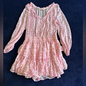 Love Shack Fancy Long Sleeve Dress
